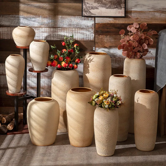 Jingdezhen Ceramic Large Retro Vase