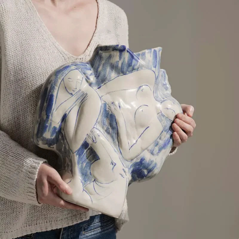 Handmade Abstract Ceramic Vase