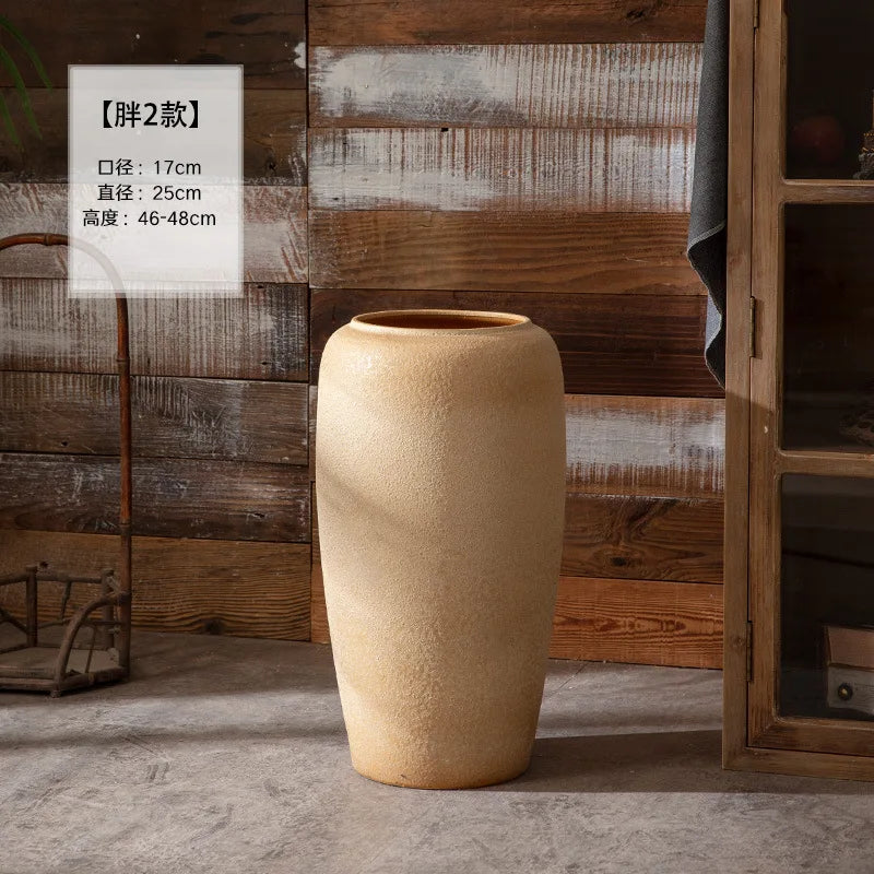 Jingdezhen Ceramic Large Retro Vase