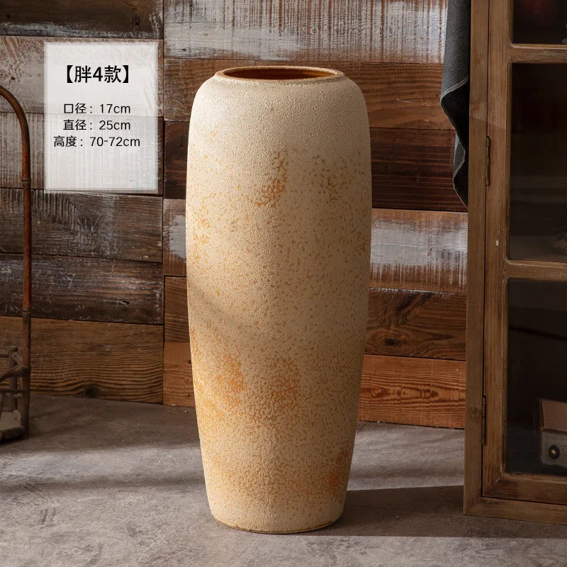 Jingdezhen Ceramic Large Retro Vase