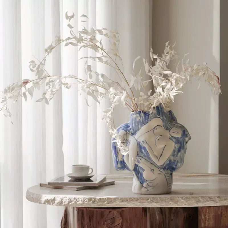 Handmade Abstract Ceramic Vase