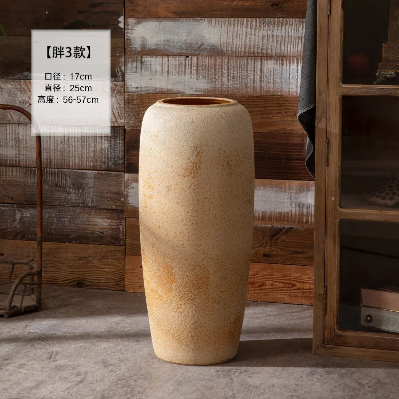 Jingdezhen Ceramic Large Retro Vase