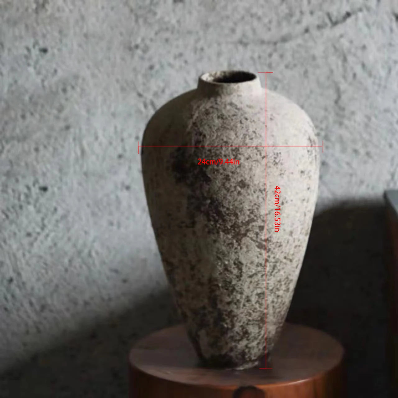 Jingdezhen Pottery Vase - Mediterranean Style