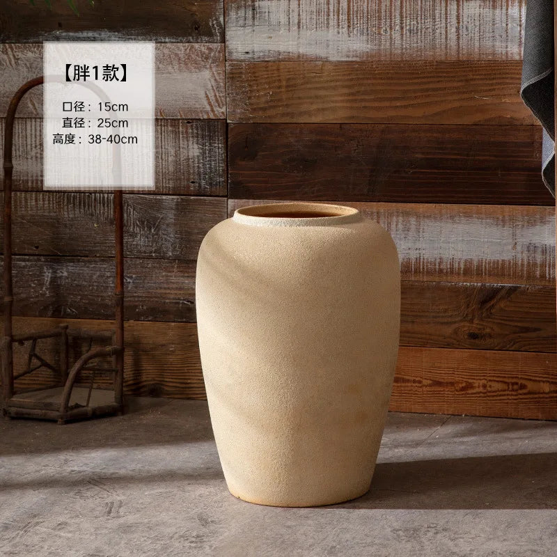 Jingdezhen Ceramic Large Retro Vase